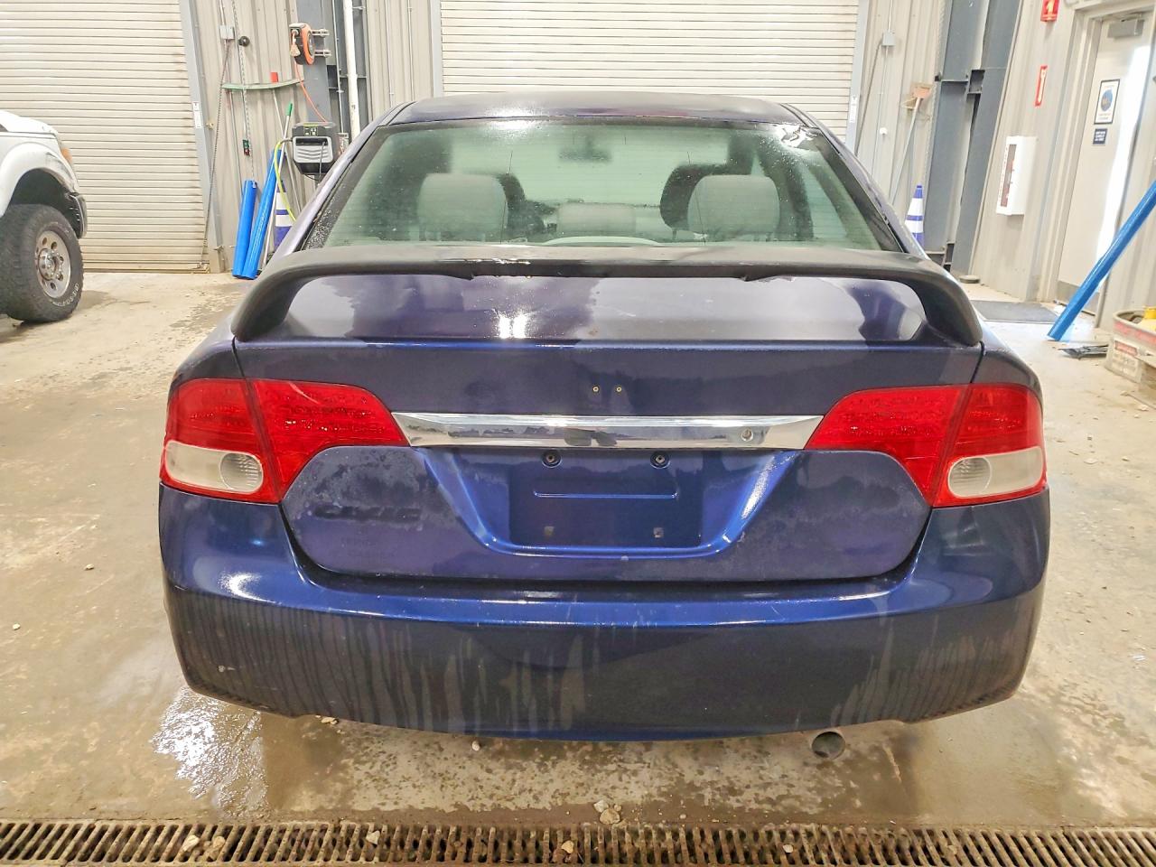 2009 Honda Civic Lx Blue vin: 2HGFA16519H507743