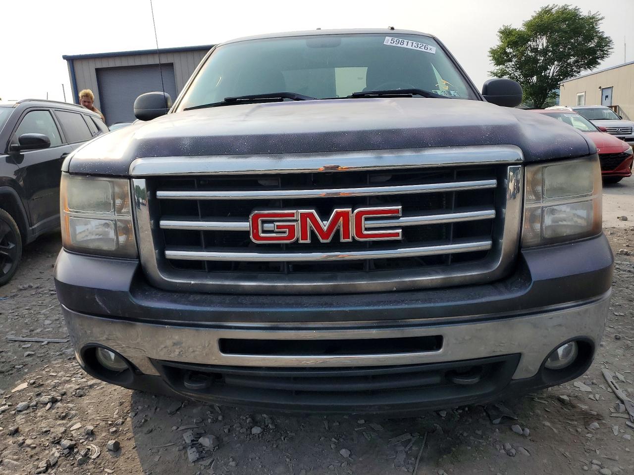 2013 Gmc Sierra K1500 Sle Purple vin: 1GTR2VE71DZ209110