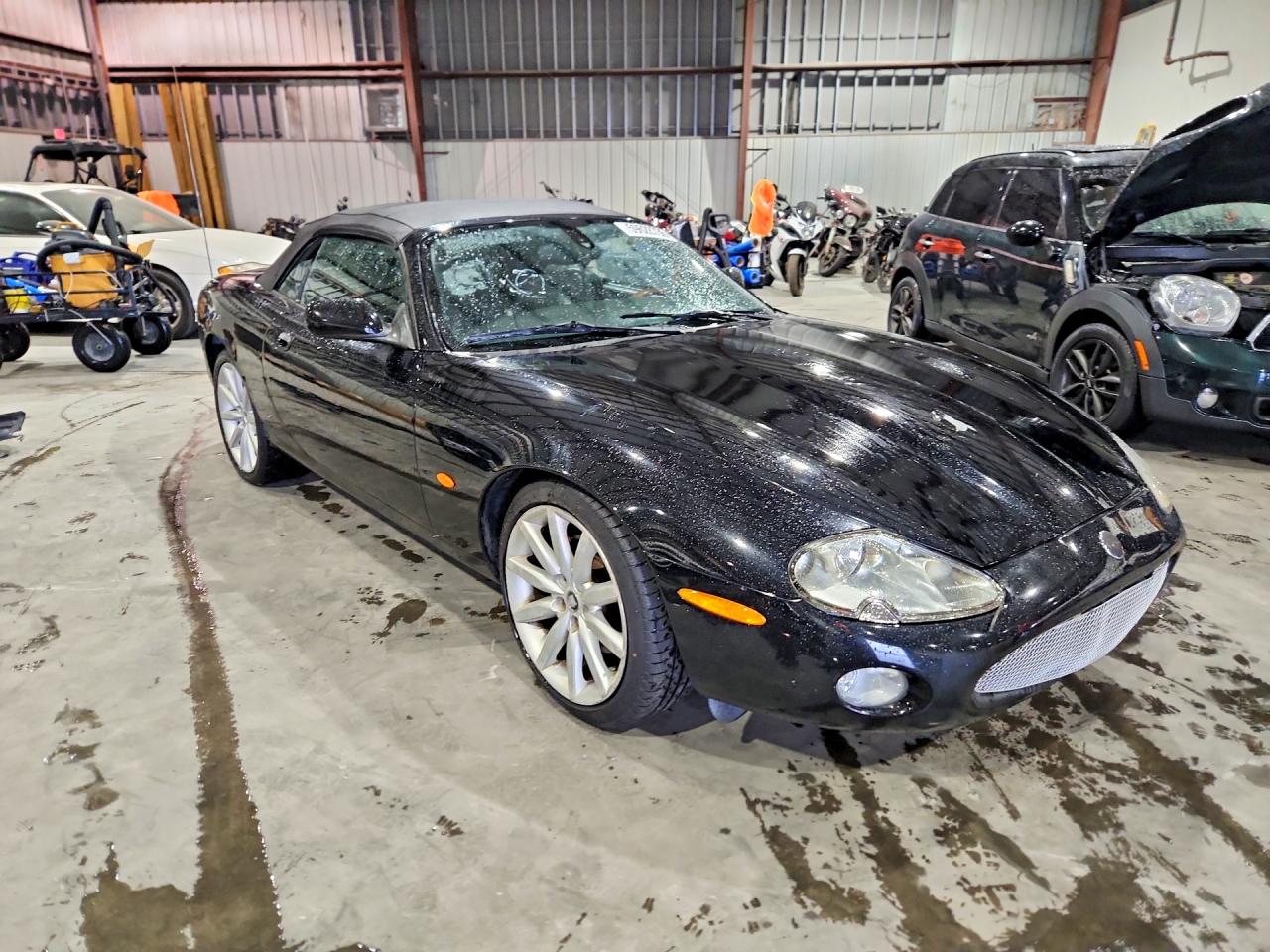 2004 Jaguar Xk8 Black vin: SAJDA42C142A37702
