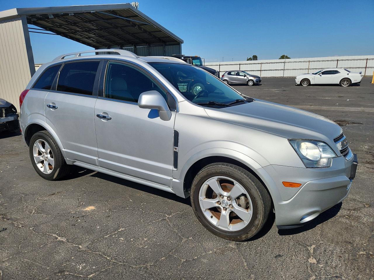 2014 Chevrolet Captiva Ltz Silver vin: 3GNAL4EK8ES623175