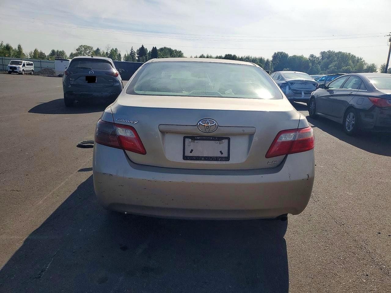 2007 Toyota Camry Le Gold vin: 4T1BE46K87U145036