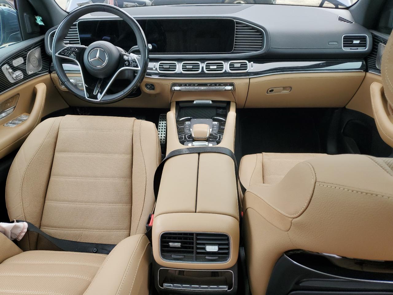 2024 Mercedes-benz Gls 580 4matic Синий vin: 4JGFF8FE4RB053744