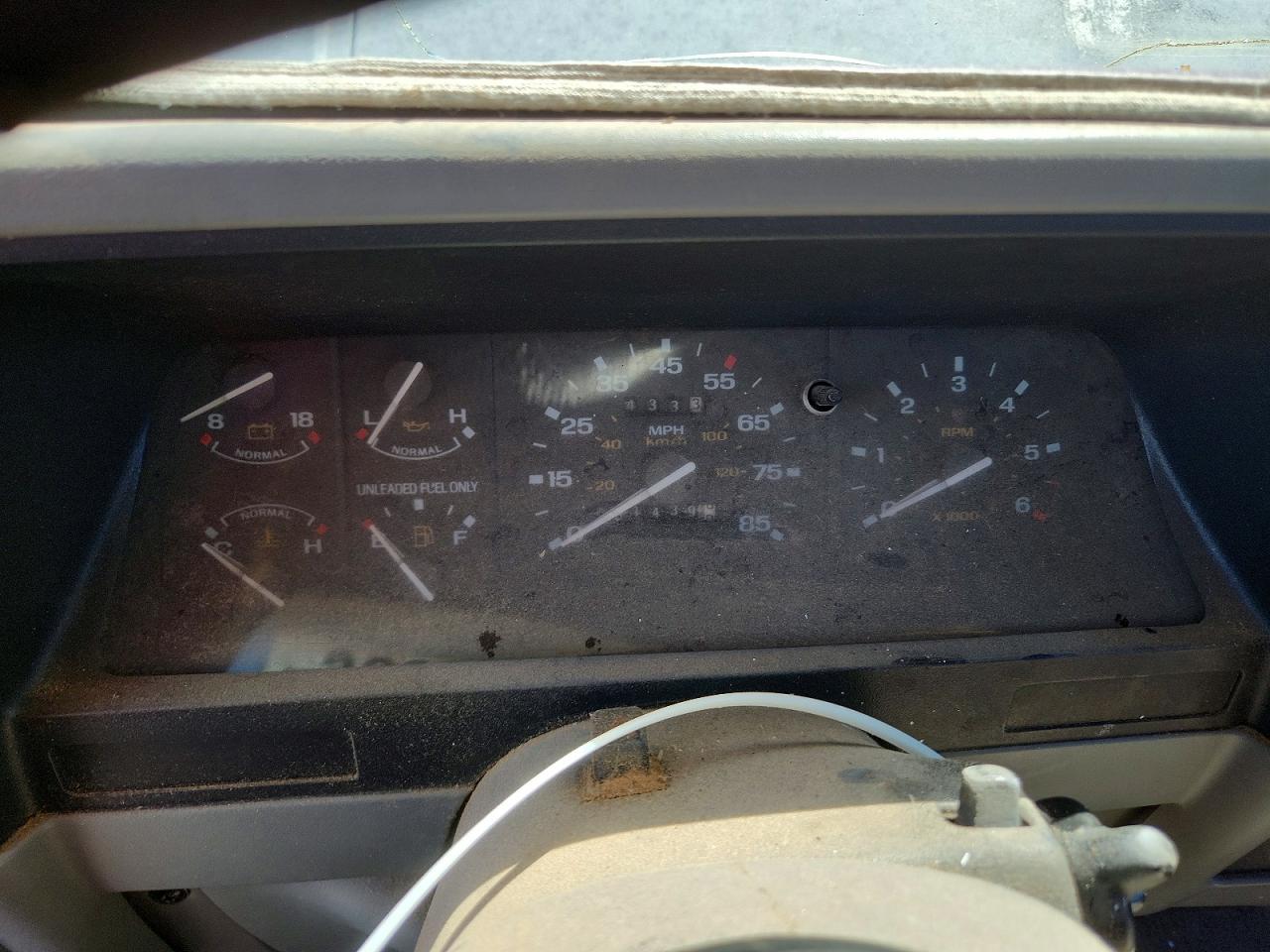 1992 Ford Ranger Blue vin: 1FTCR14U0NPA30572