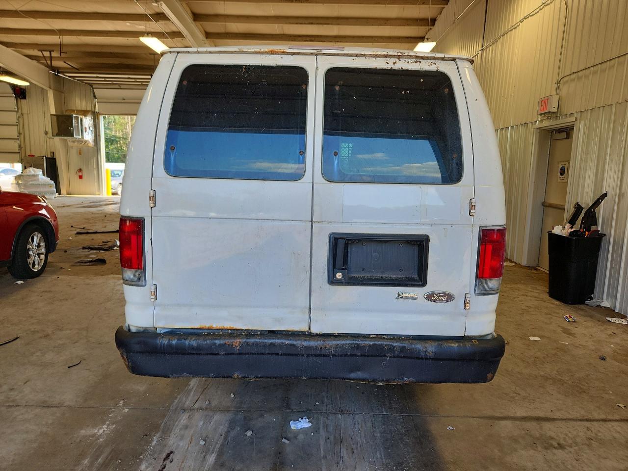 2013 Ford Econoline E350 Super Duty Van White vin: 1FTSS3EL1DDA70144