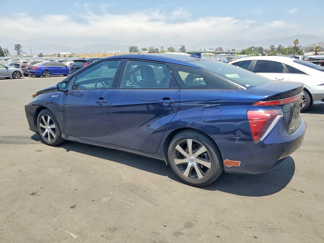 2017 Toyota Mirai Base Blue vin: JTDBVRBD3HA001955