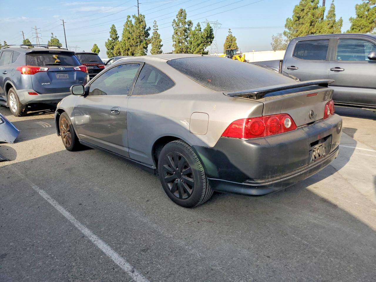 2005 Acura Rsx Gray vin: JH4DC54885S008251