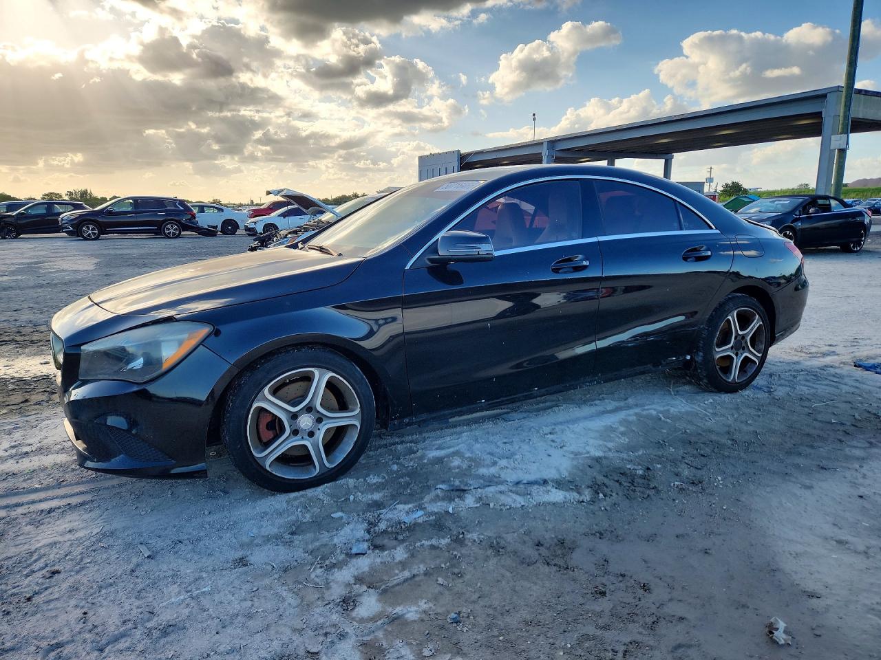 2014 Mercedes-benz Cla 250 Black vin: WDDSJ4EBXEN104213