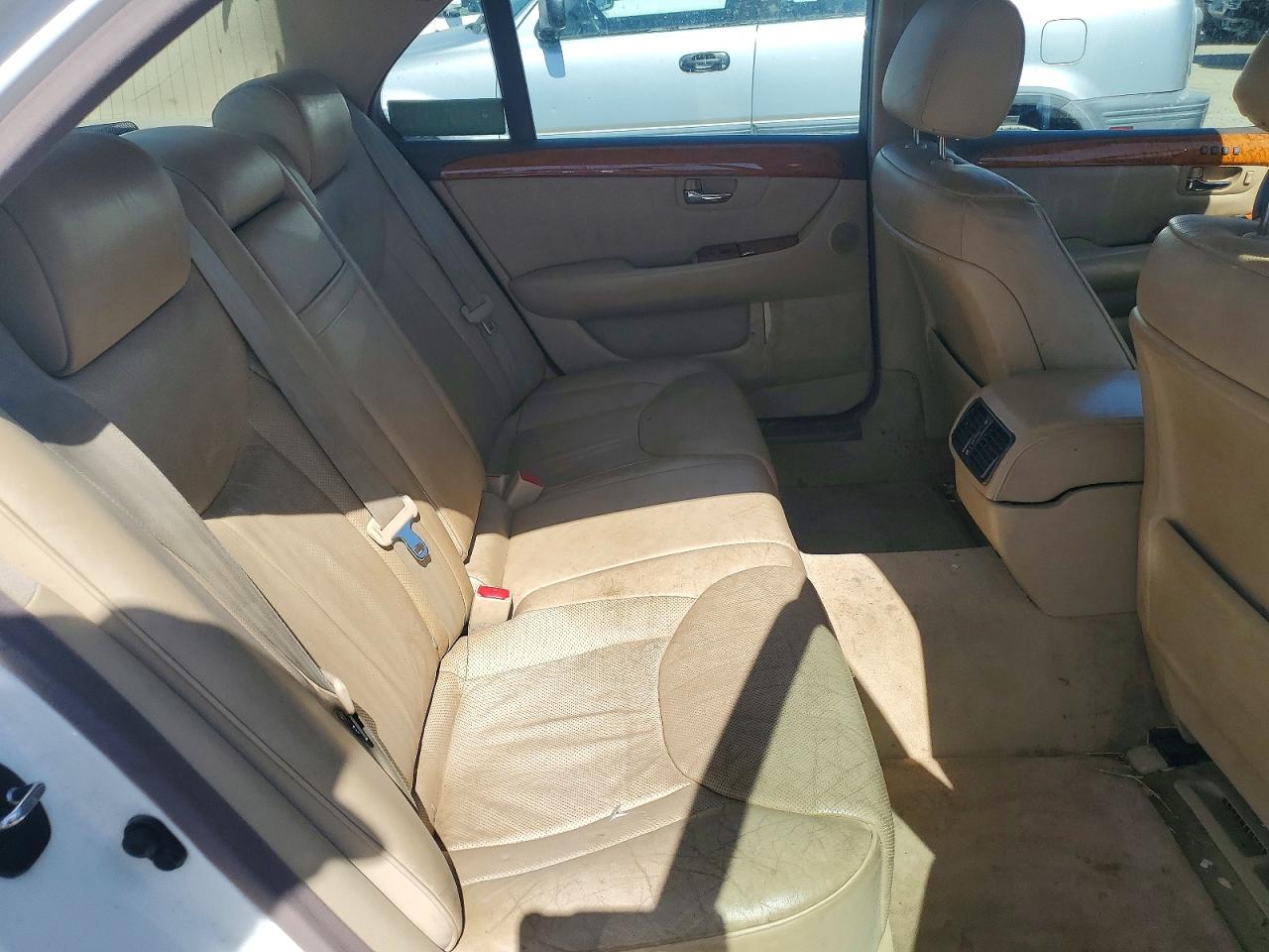 2005 Lexus Ls 430 White vin: JTHBN36F155014750