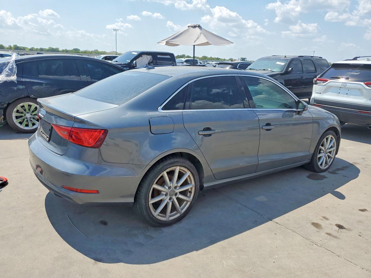 2015 Audi A3 Premium Plus Gray vin: WAUCCGFF6F1011965