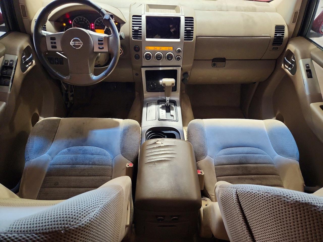 2006 Nissan Pathfinder S Red vin: 5N1AR18W86C607677