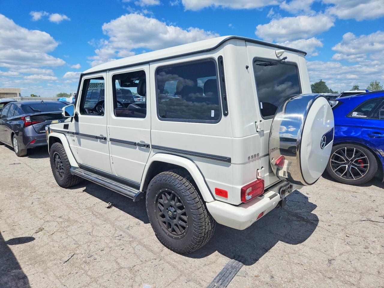 2013 Mercedes-benz G 550 Белый vin: WDCYC3HF2DX211633