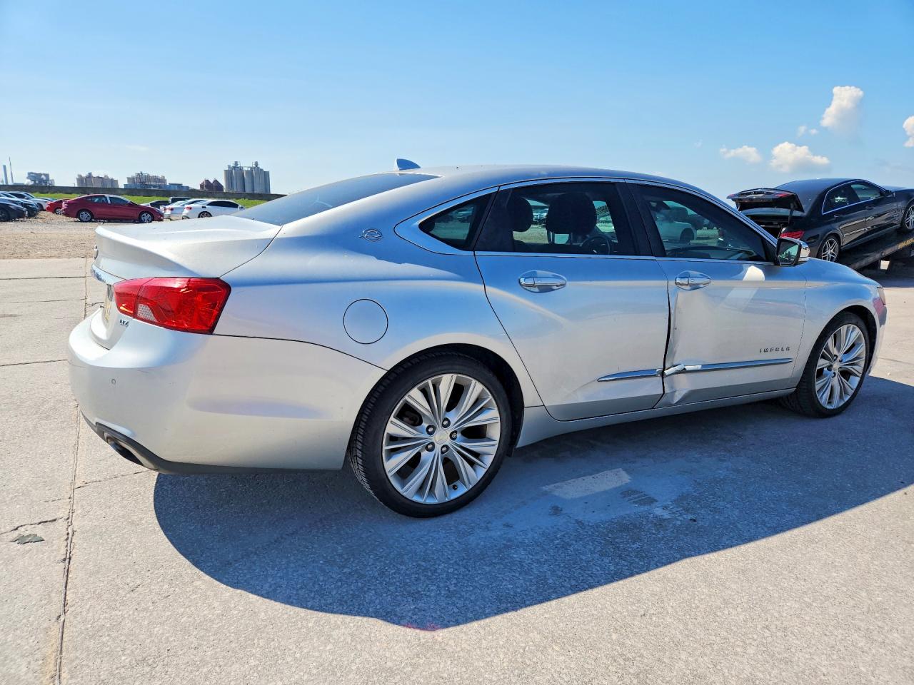 2014 Chevrolet Impala Ltz Silver vin: 1G1155S30EU163931