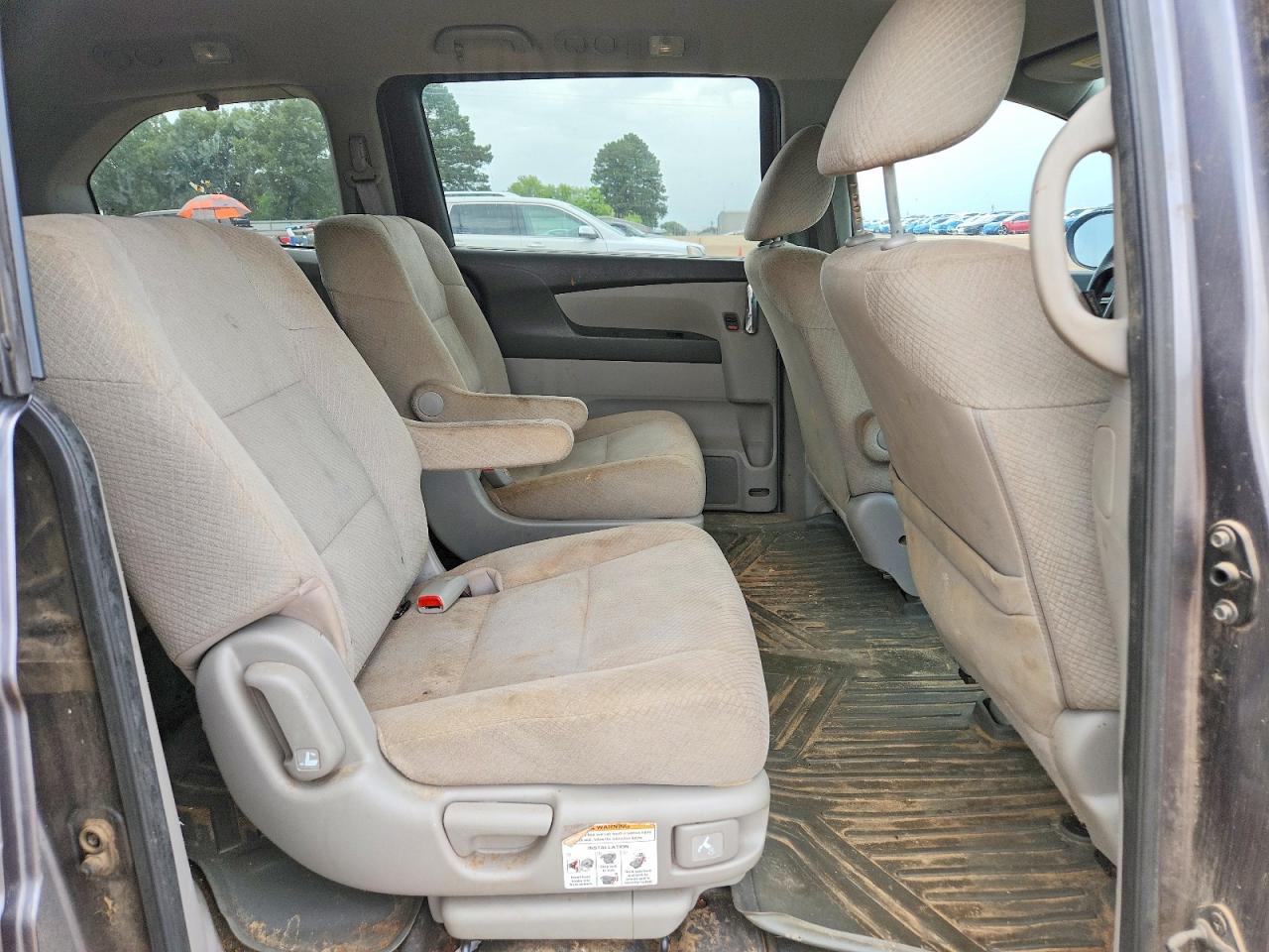 2016 Honda Odyssey Lx Gray vin: 5FNRL5H20GB068604