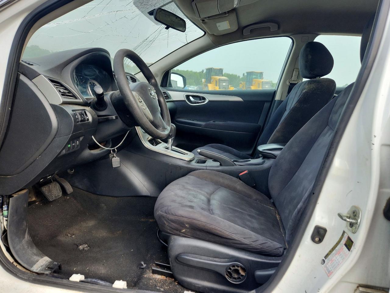 2013 Nissan Sentra S White vin: 3N1AB7AP3DL709200