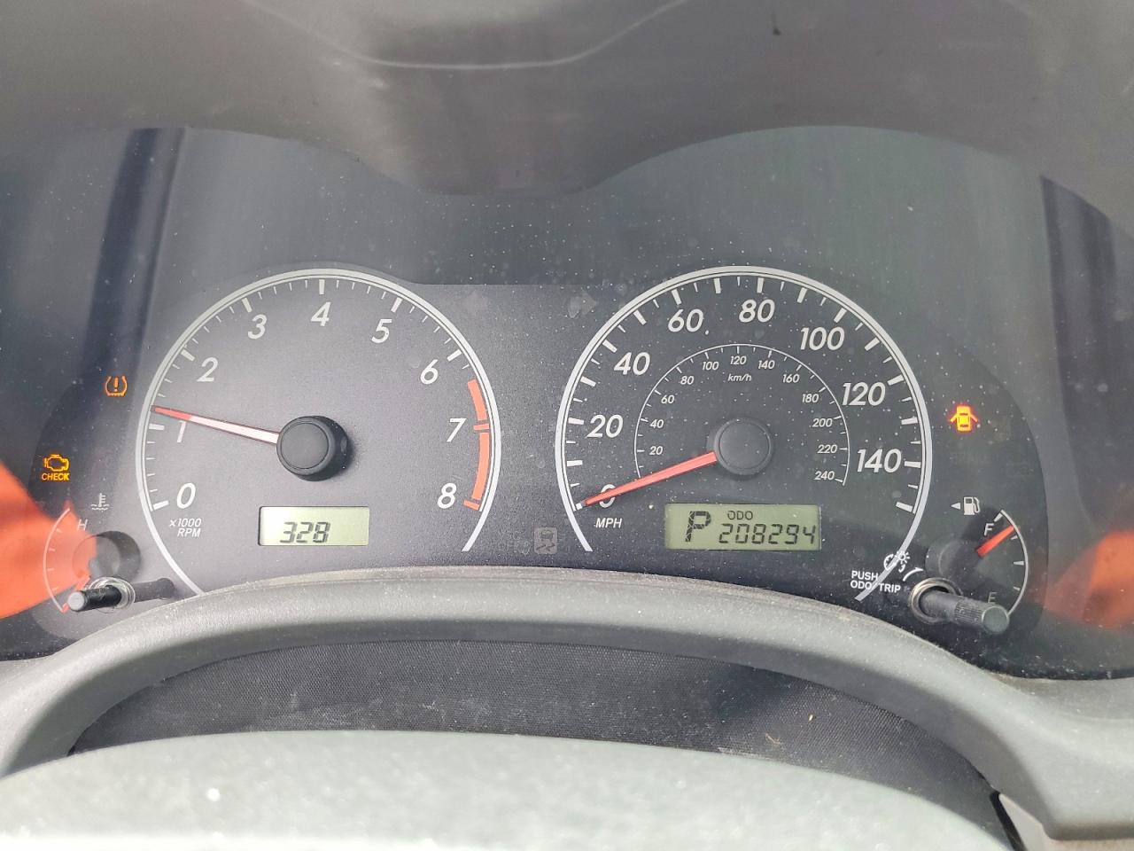 2009 Toyota Corolla Le Red vin: 2T1BU40E19C105715