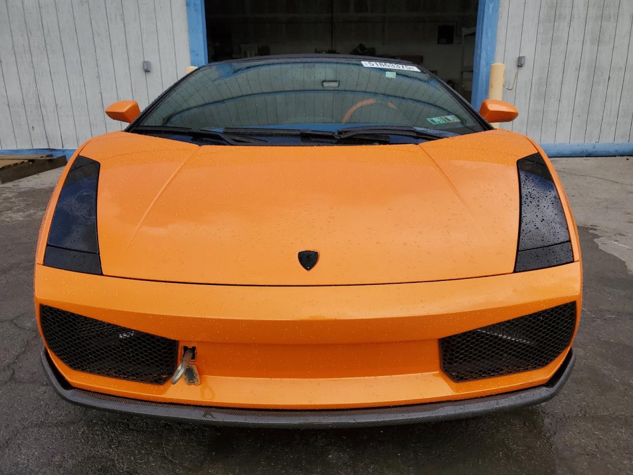 2006 Lamborghini Gallardo Spyder Orange vin: ZHWGU22T46LA03894