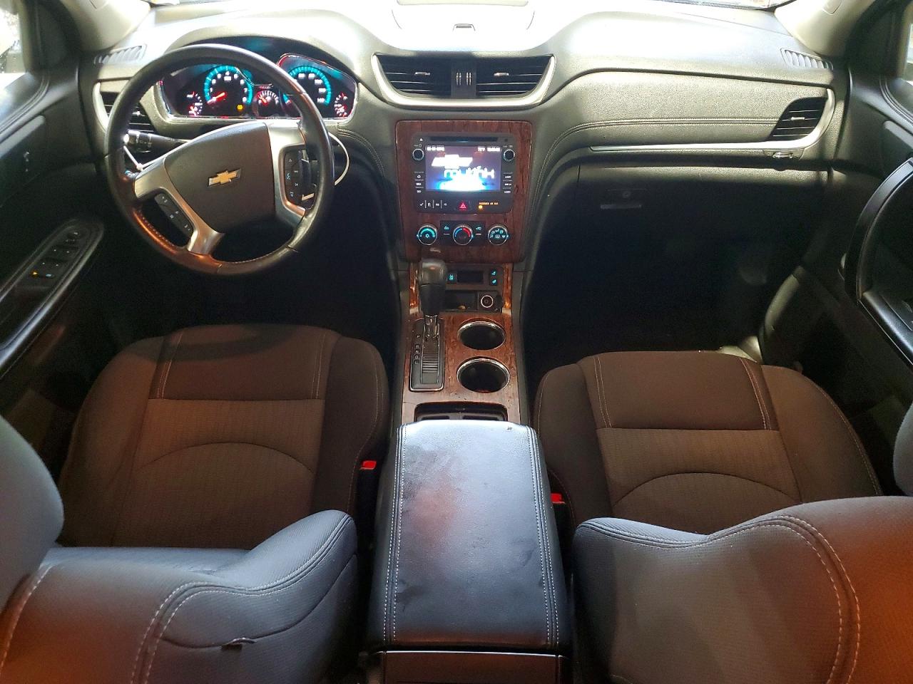 2014 Chevrolet Traverse Lt White vin: 1GNKVGKDXEJ337819