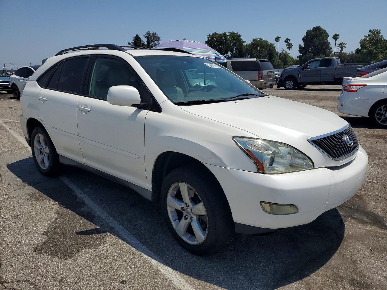 2005 Lexus Rx 330 White vin: 2T2GA31U45C039245