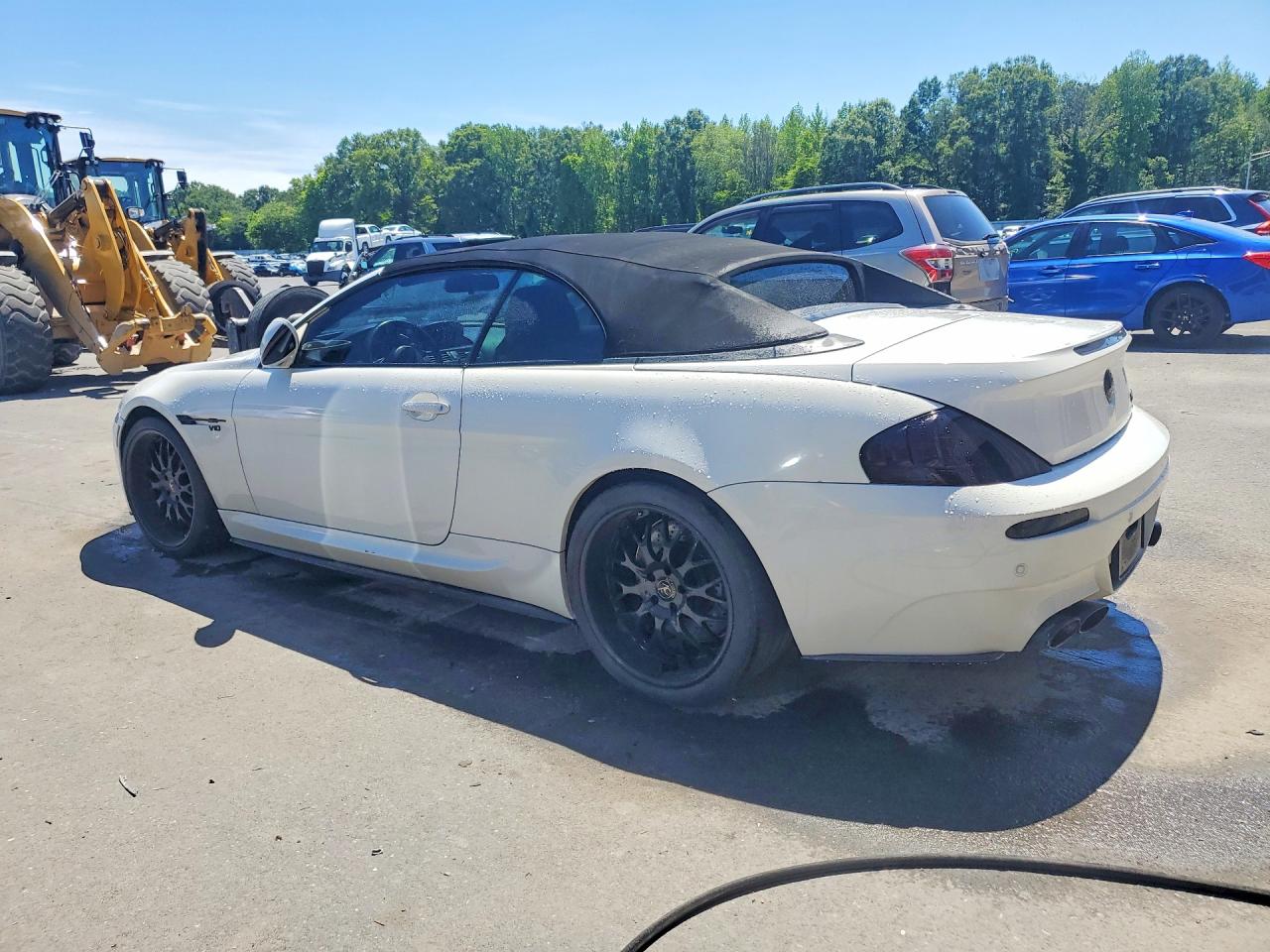 2008 Bmw M6 White vin: WBSEK93548CY79260