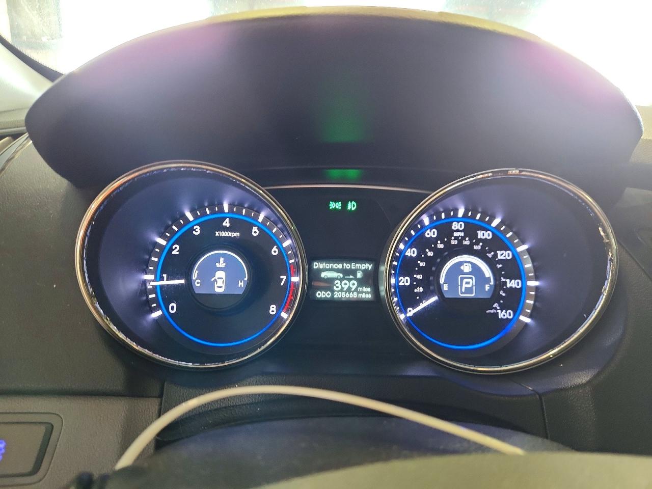 2013 Hyundai Sonata Limited 2.0t Blue vin: 5NPEC4AB2DH650641
