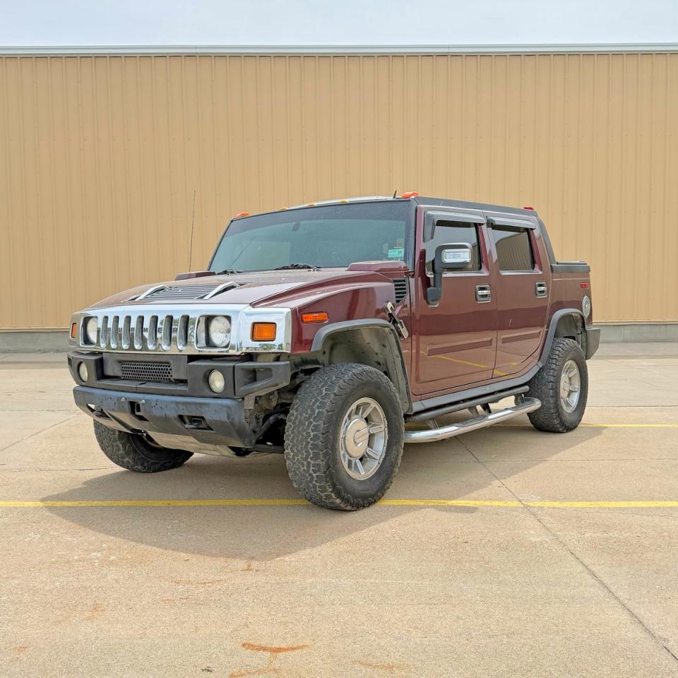 2006 Hummer H2 Sut Maroon vin: 5GRGN22U46H122381