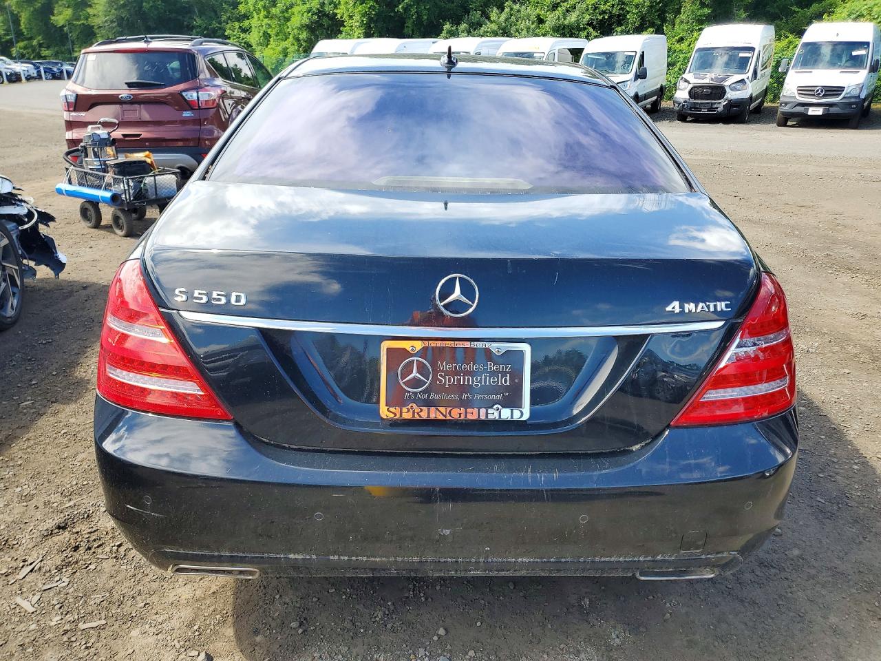 2012 Mercedes-benz S 550 4matic Black vin: WDDNG9EB4CA448665