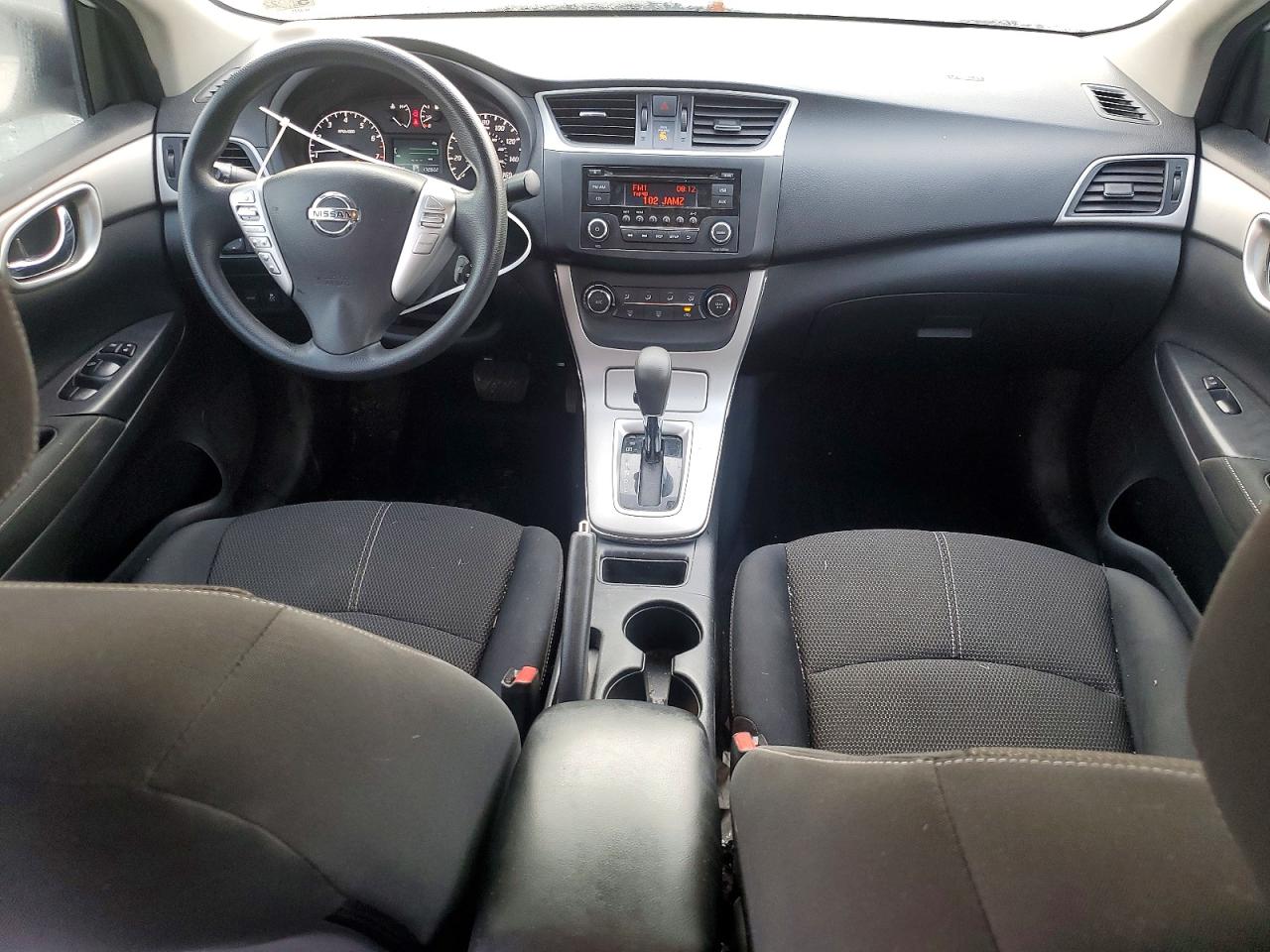 2015 Nissan Sentra S White vin: 3N1AB7AP2FY321669