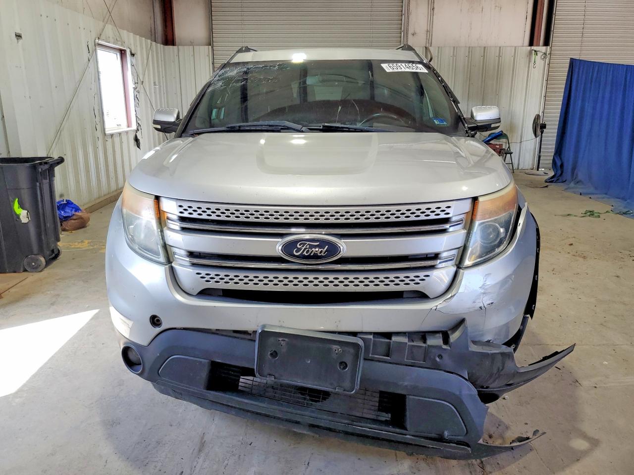 2013 Ford Explorer Limited Silver vin: 1FM5K8F83DGA75859
