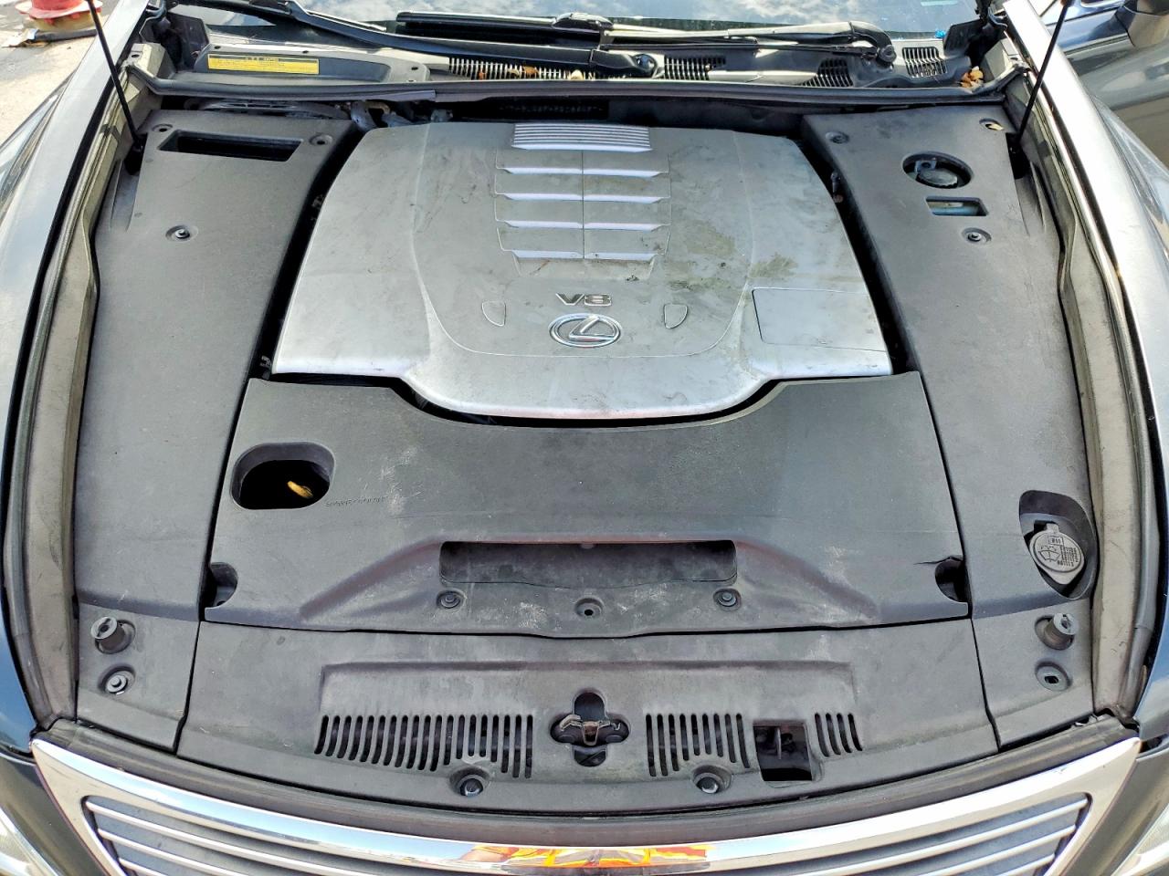 2009 Lexus Ls 460 Charcoal vin: JTHBL46FX95086497