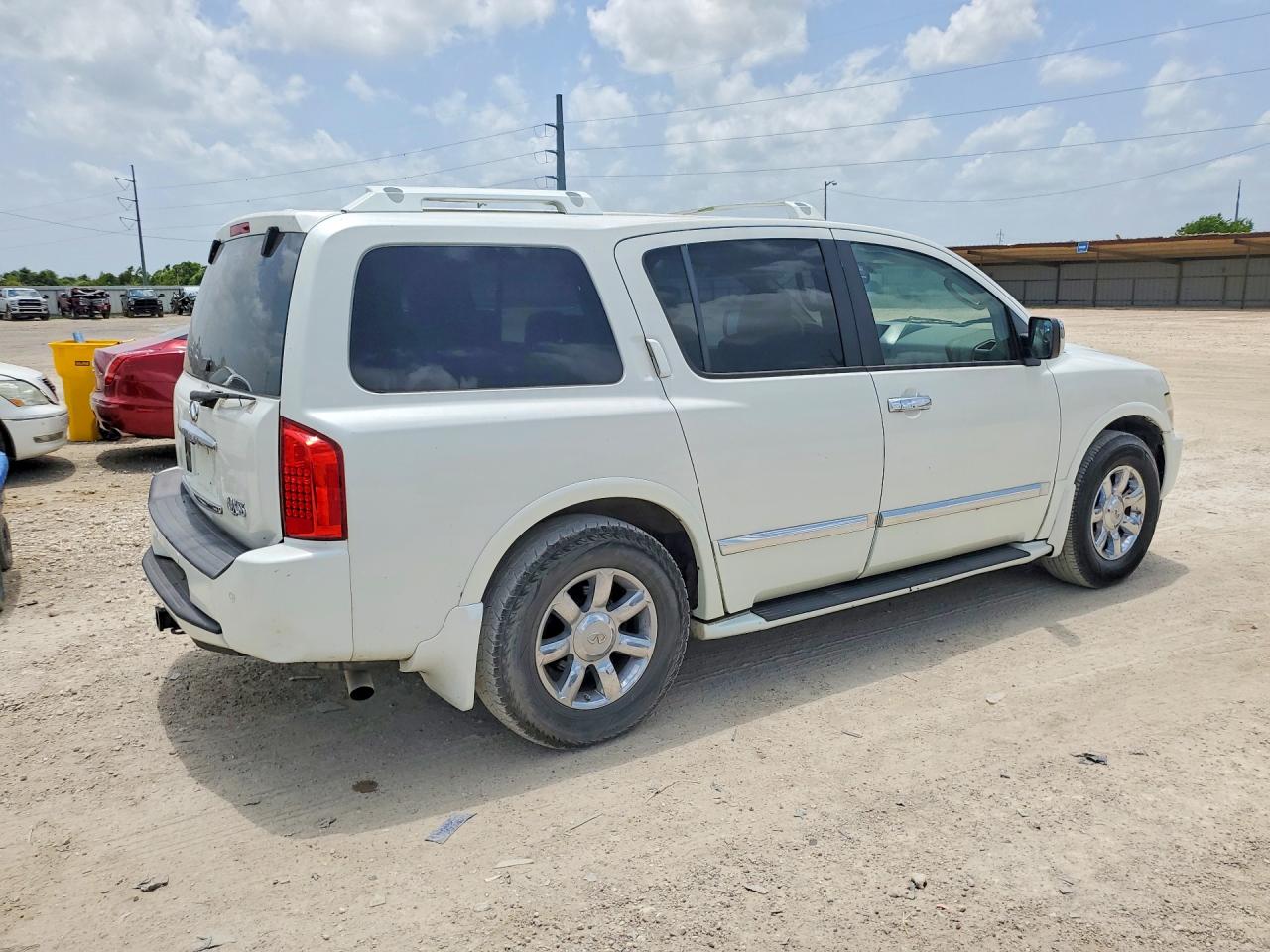 2005 Infiniti Qx56 Base Белый vin: 5N3AA08C25N806774