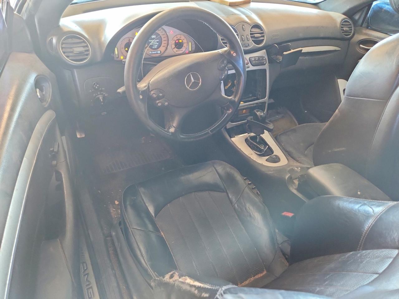2004 Mercedes-benz Clk 55 Amg Black vin: WDBTK76G44T031677