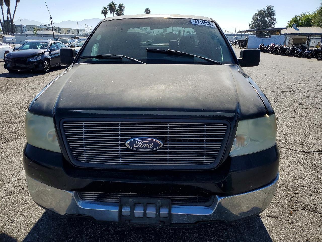 2005 Ford F150 Supercrew Black vin: 1FTRW12W15KC64093