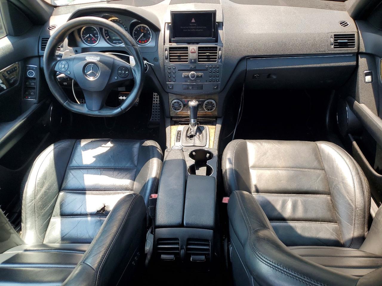 2010 Mercedes-benz C 63 Amg Two Tone vin: WDDGF7HB6AF380140