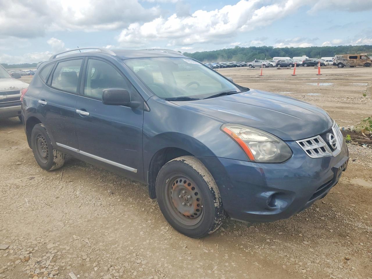 2015 Nissan Rogue Select S Blue vin: JN8AS5MV9FW767163