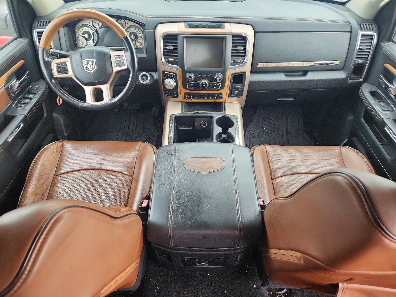 2015 Ram 1500 Longhorn White vin: 1C6RR7PM1FS534563