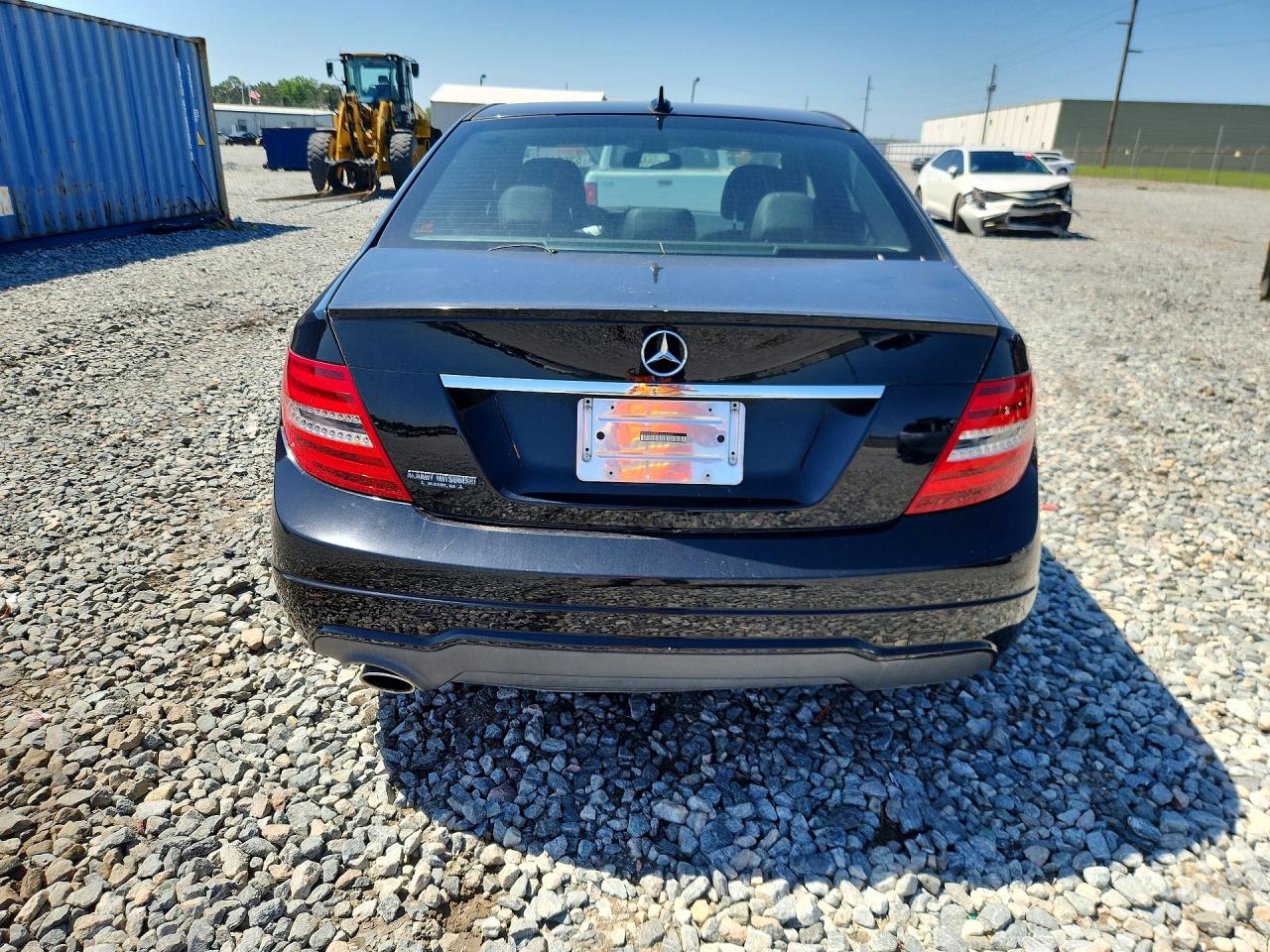 2012 Mercedes-benz C 250 Black vin: WDDGF4HB9CA614303