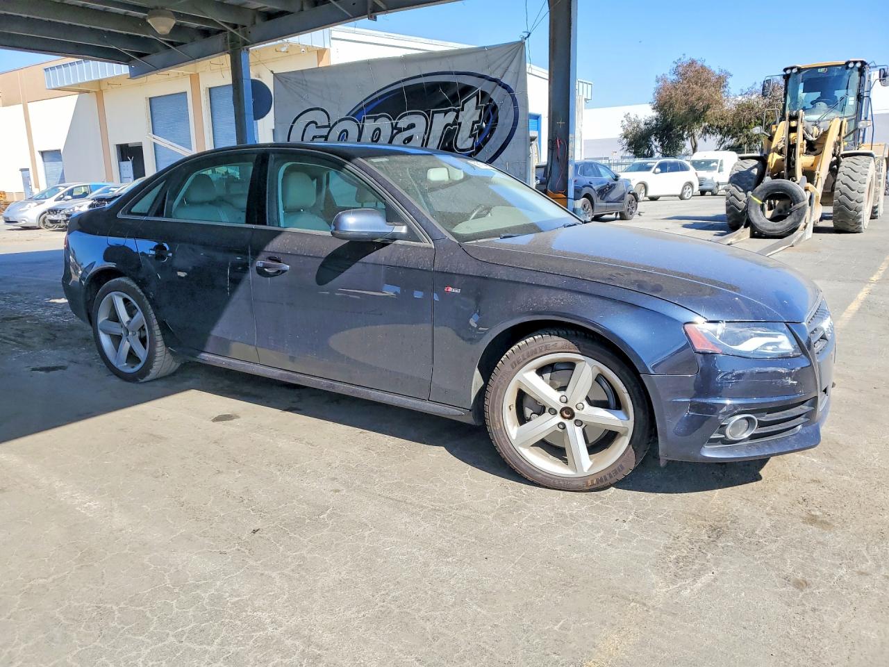 2012 Audi A4 Premium Plus Blue vin: WAUFFAFL1CN008399