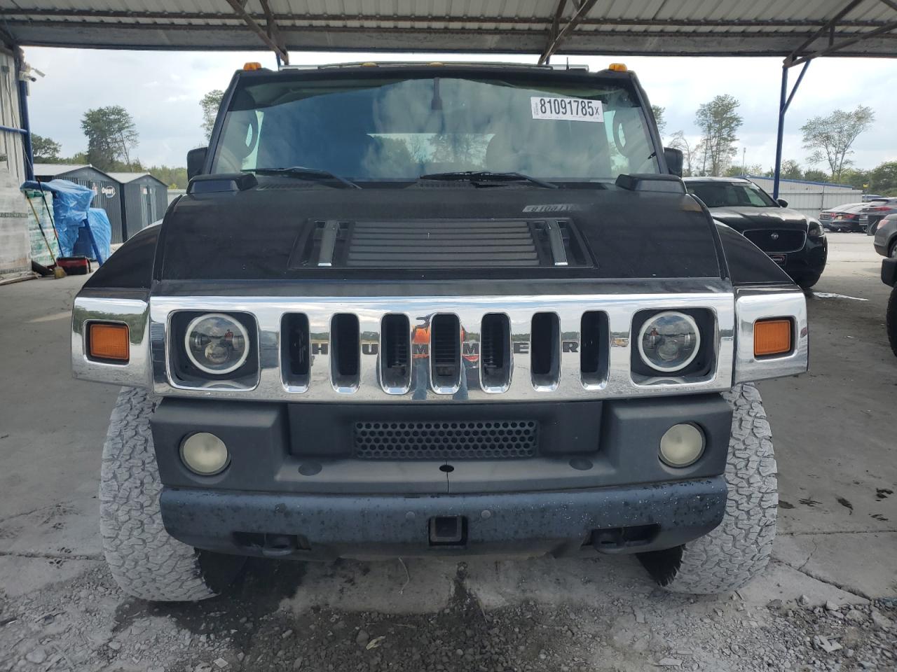 2007 Hummer H2 Black vin: 5GRGN23U27H110634