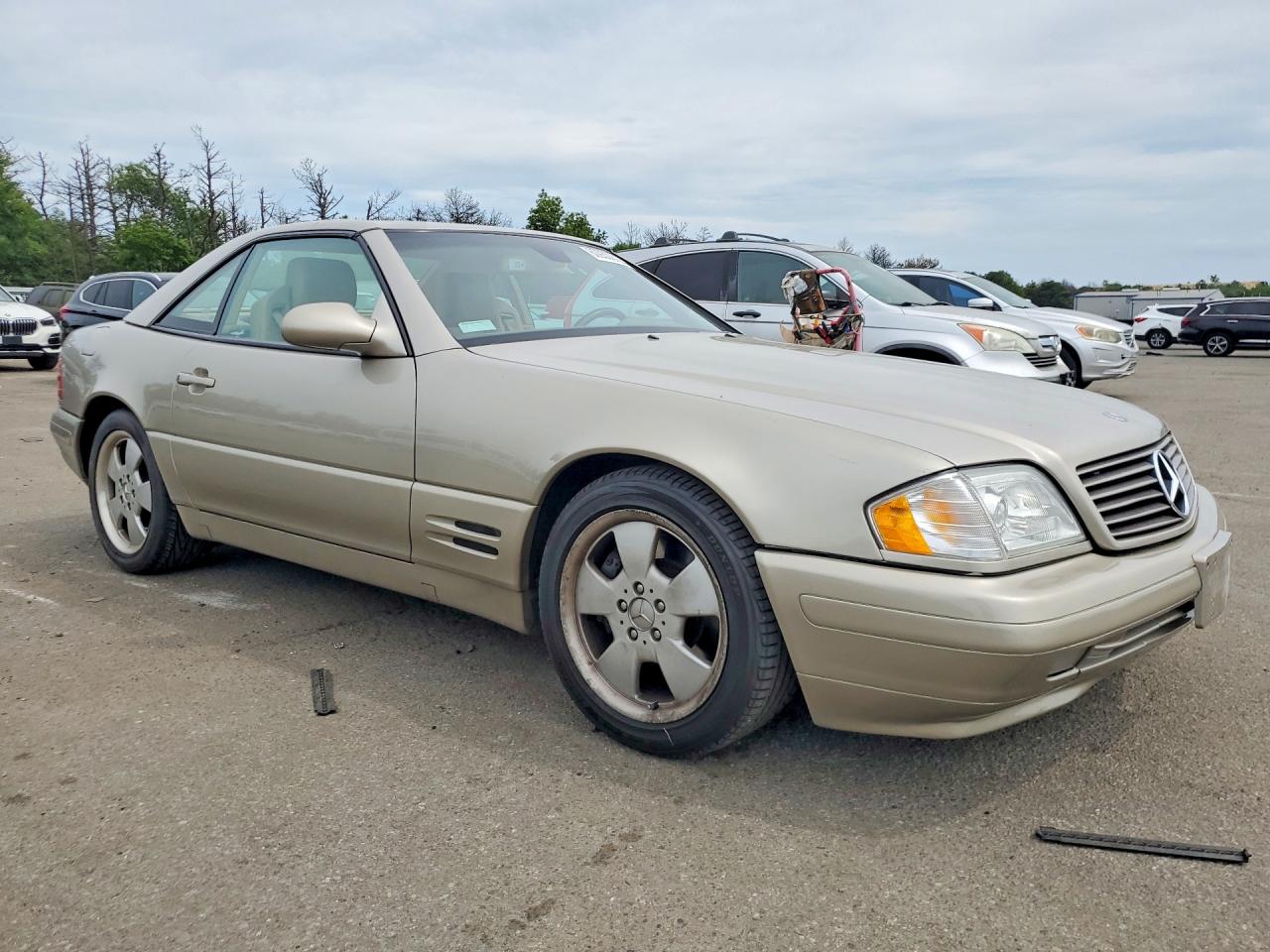 1999 Mercedes-benz Sl 500 Tan vin: WDBFA68F4XF183072