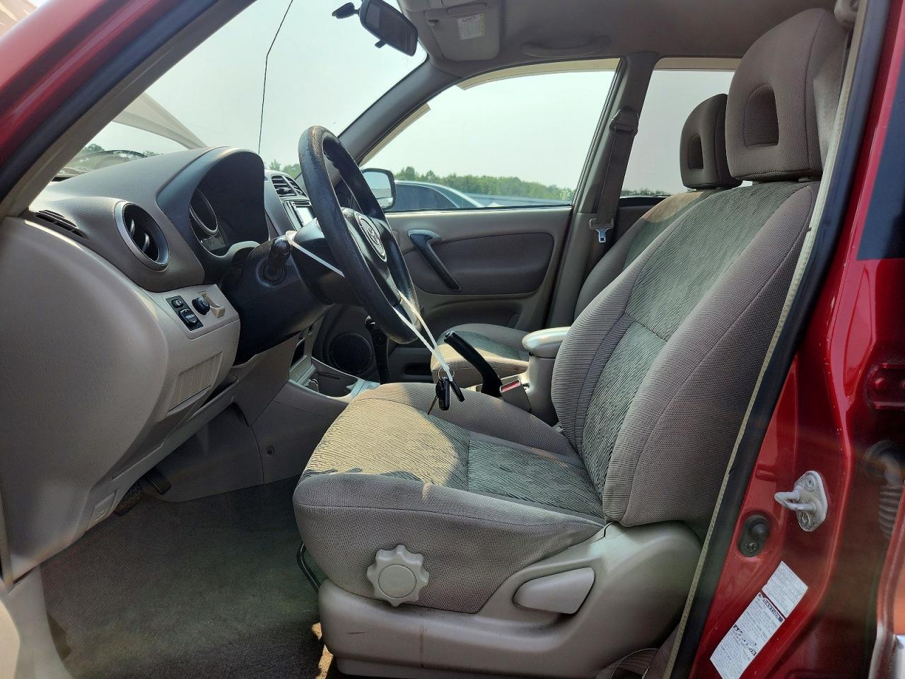 2002 Toyota Rav4 Base Red vin: JTEHH20V220178803