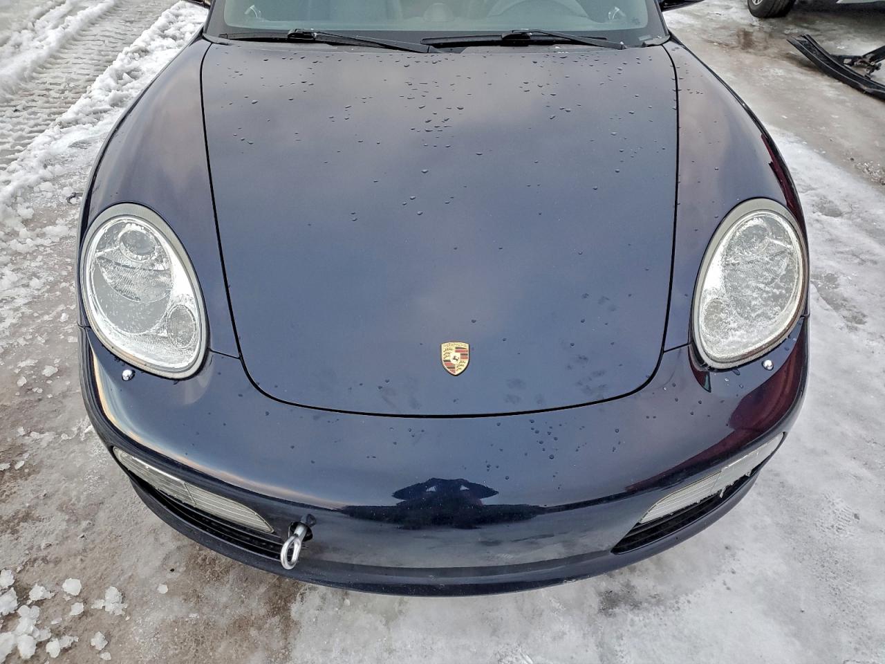 2005 Porsche Boxster Синий vin: WP0CA29895S710153