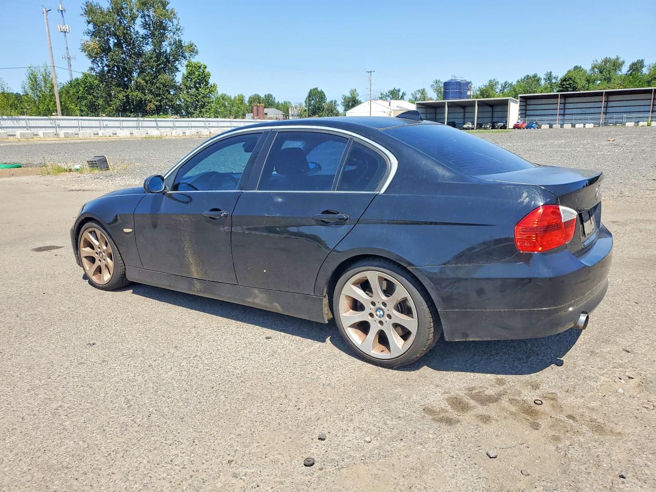 2008 Bmw 335 I Black vin: WBAVB735X8VH24812