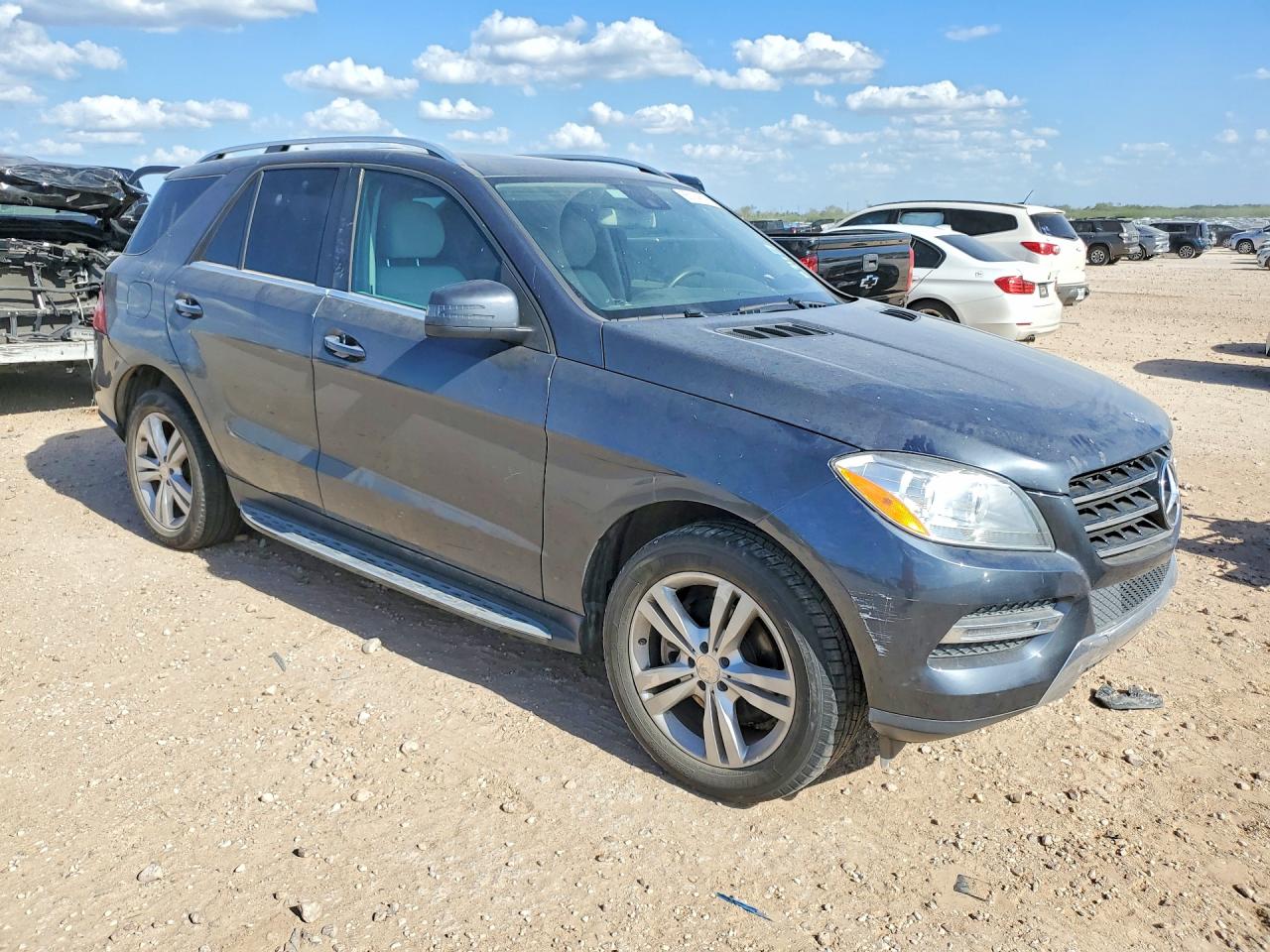 2013 Mercedes-benz Ml 350 Bluetec Gray vin: 4JGDA2EB4DA156011