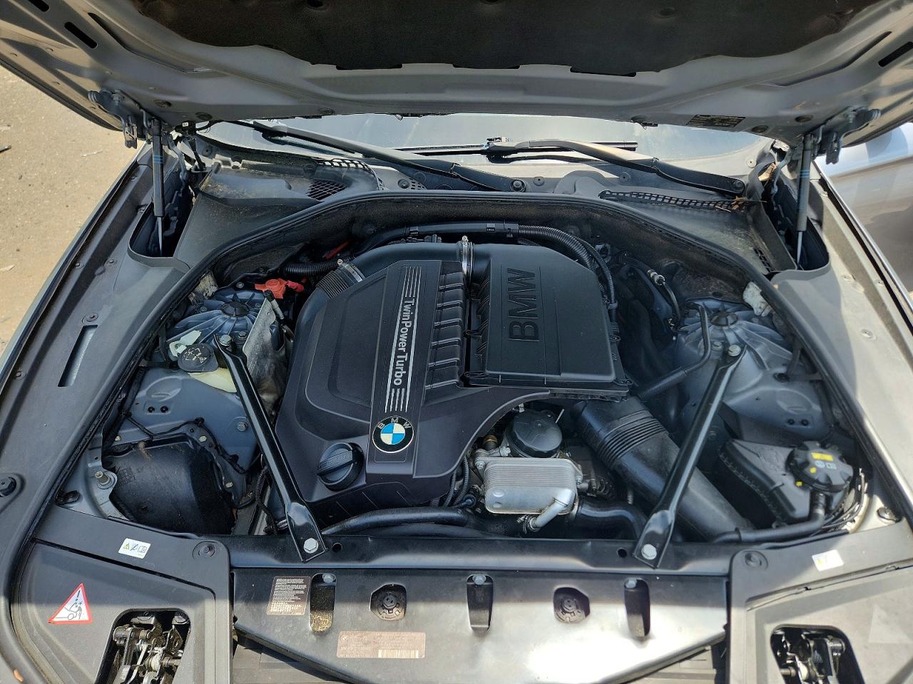 2014 Bmw 535 I Серебряный vin: WBA5B1C54ED481302
