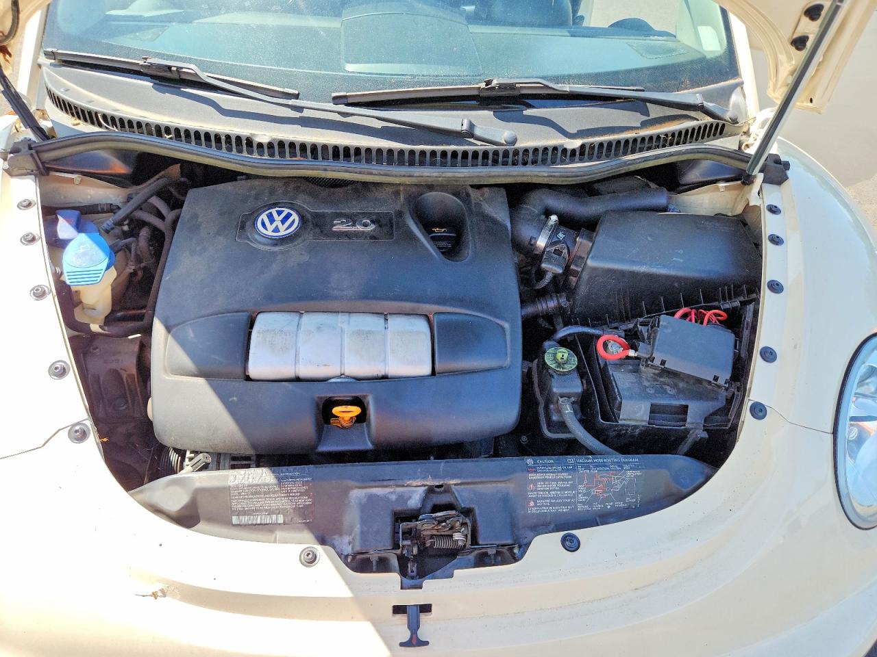 2003 Volkswagen New Beetle Gls Tan vin: 3VWCK21Y73M310121