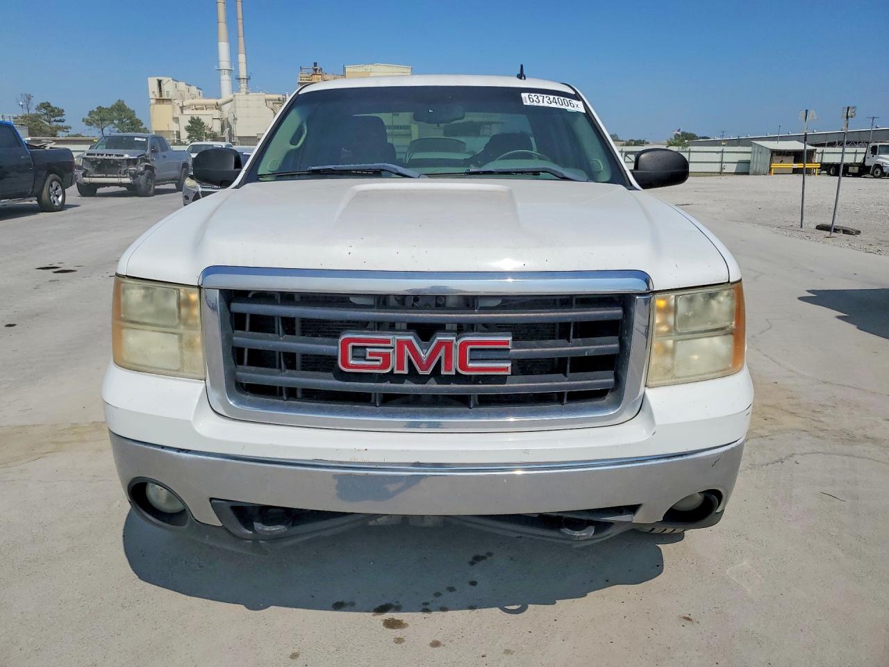 2007 Gmc New Sierra K1500 White vin: 1GTEK19J47E599516