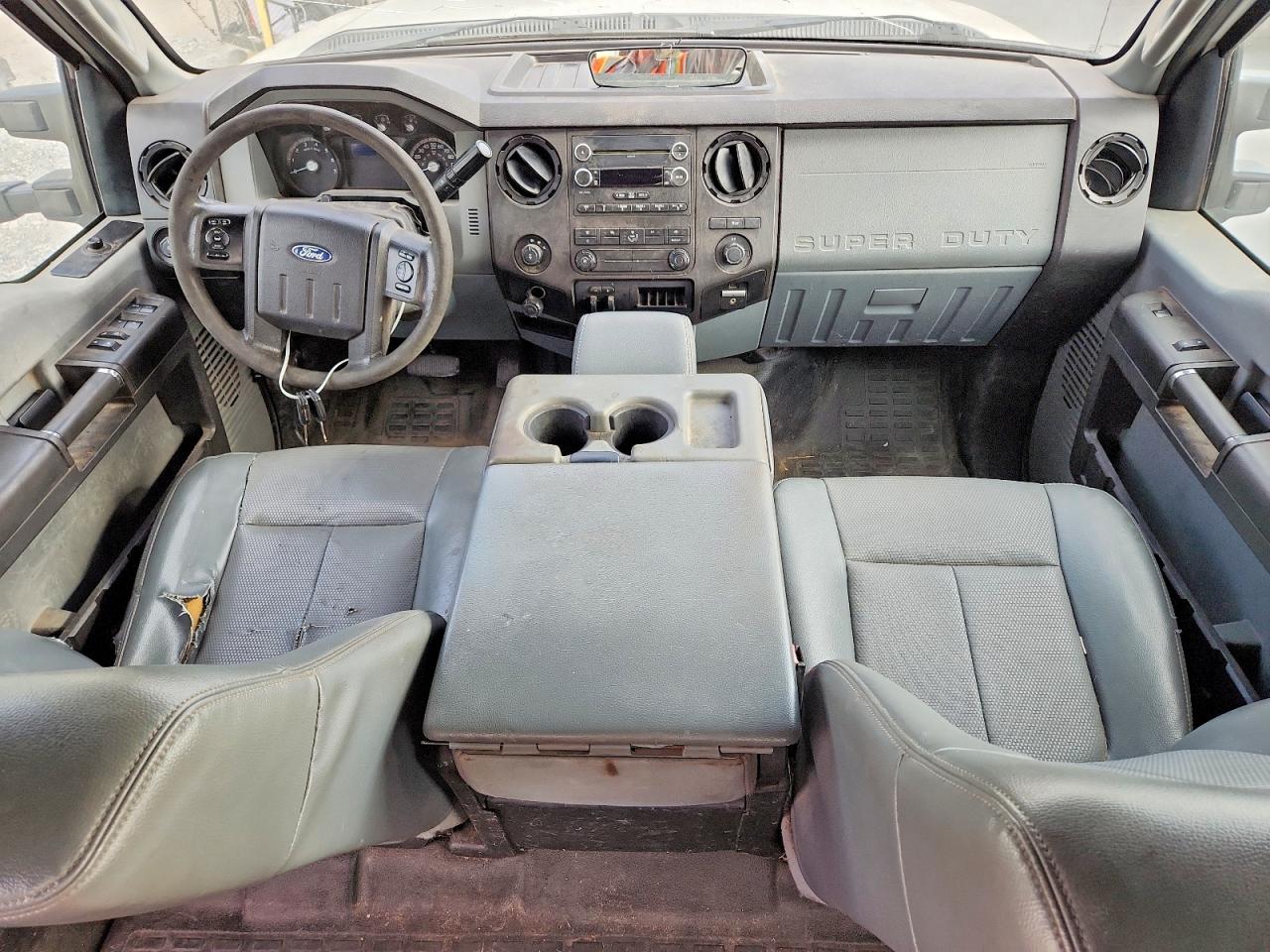2014 Ford F250 Super Duty Белый vin: 1FT7W2B61EEA55321