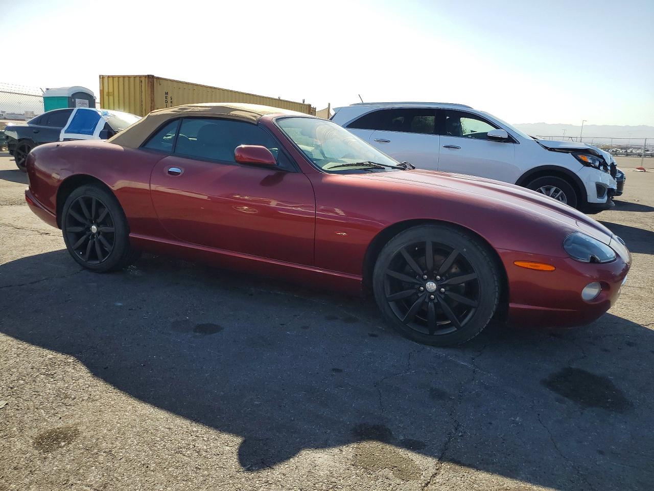 2005 Jaguar Xk8 Бордовый vin: SAJDA42C852A42381