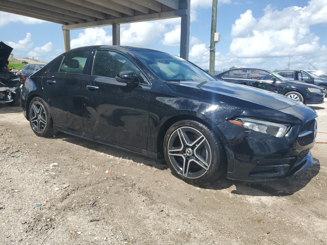 2020 Mercedes-benz A 220 Black vin: W1K3G4EB0LJ235397