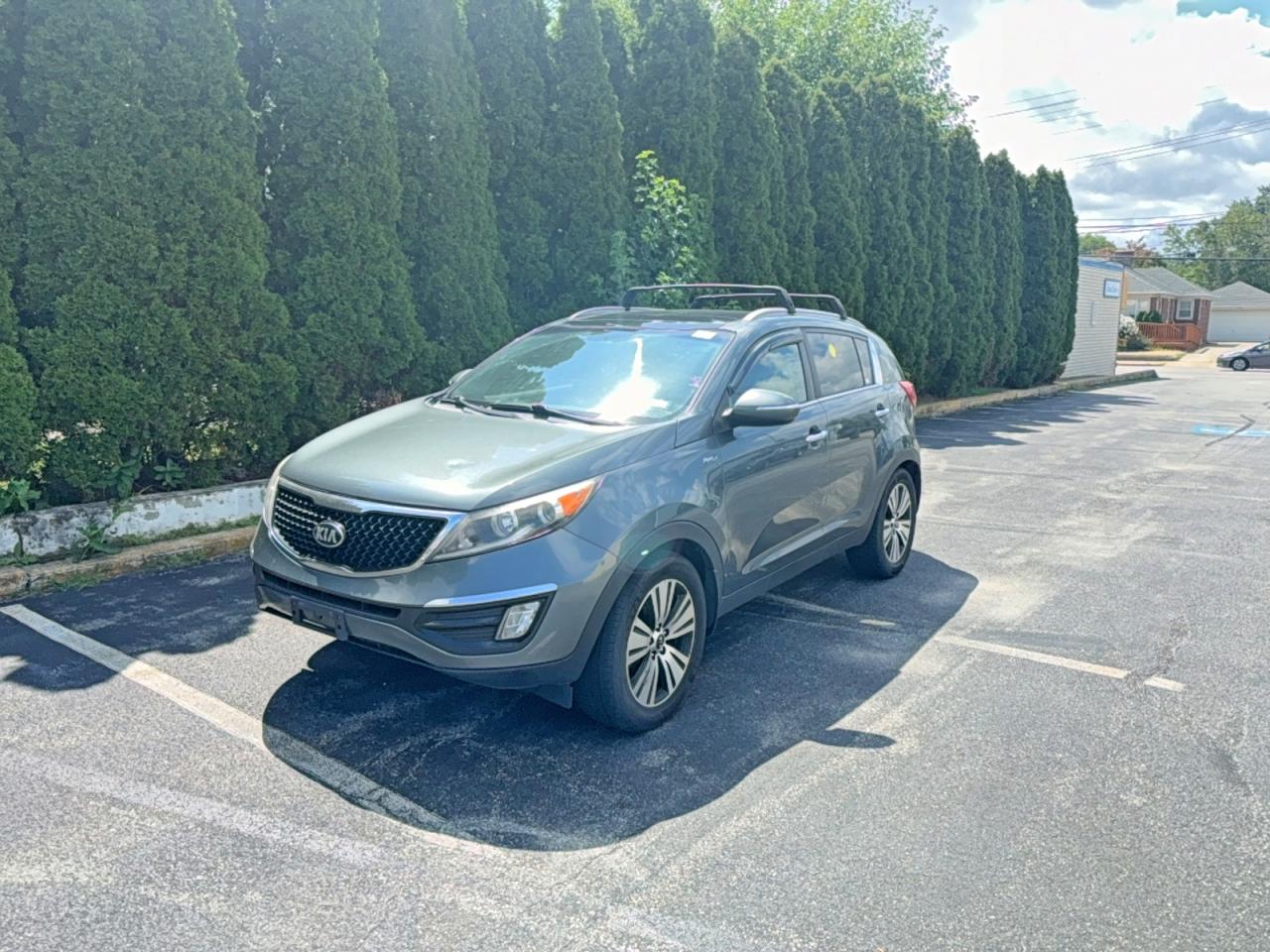 2015 Kia Sportage Ex Серый vin: KNDPCCAC6F7718670